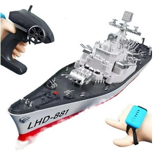 Maravillas Valdivia - Lancha Control Remoto, Gran Buque De Guerra De 60 Cm