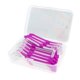 thumbnail image 1 of Cepillo Interdental De 30 Piezas, Palillo De Dientes, Hilo Dental, Limpiador, Cuidado Bucal, Rosa Roja, 1 of 5