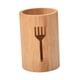 thumbnail image 4 of Organizador De Cubiertos De Bambú, Soporte Rústico Para Cubiertos, Para Mesa, Fiesta, Tenedor De Cocina, 4 of 5