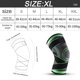 thumbnail image 2 of 2 rodilleras profesionales para el dolor de rodilla con correas ajustables y soporte de compresión (verde), 2 of 6