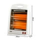 thumbnail image 2 of Calefactor Eléctrico Infrarrojo Portátil 800W Calor Invierno Blanco, 2 of 6