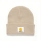 thumbnail image 1 of Classic Label Patch Beanie Unisex Candy Color Knit Hat Elastic Lightweight Couple Skull Cap For Women & Men, 1 of 5