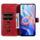 thumbnail image 5 of Funda Billetera para Xiaomi Redmi Note 11s 5G con Porta Tarjetas y Soporte Ajustable Rojo, 5 of 6