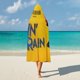 thumbnail image 5 of Cantando Bajo La Lluvia Manta Capa Con Capucha Anti Bolitas Manta De Lana Ártica Suave Manta Portátil De Felpa Ligera Y Lujosa Poncho Para Siesta En Casa Y Oficina 100*130cm, 5 of 6
