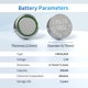 thumbnail image 3 of Batería de reloj Fuspower SR626SW AG4 LR626 alcalina de 1,5 V (100), 3 of 7
