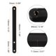 thumbnail image 2 of Rieles de Cajón, 20 Piezas 180mm - Rieles de Plástico para Cajones, Guías Ranuradas Montadas Lateralmente para Cajones de Gabinetes Mesas de Noche Armarios Cómodas (Negro), 2 of 5