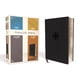 thumbnail image 1 of Biblia HarperCollins NIV, KJV, NASB y Amplified con cubierta de cuero suave, 1 of 6