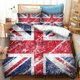 thumbnail image 1 of Britain United dom Flag Bedding Set Duvet Cover Comforter Pillowcase Boys Girls Adults Bedroom Bed Sheets, 1 of 5