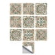 thumbnail image 4 of 10 Uds 20cm Autoadhesivo Cuadrado Pared Mosaico Azulejo Vinilo Ladrillo Pegatina Películas Tipo E, 4 of 5