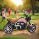 thumbnail image 2 of Moto Eléctrica Para Niños Motocicleta Clásica Luz Y Sonidos Rosada, 2 of 6