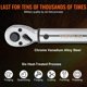 thumbnail image 3 of Llave dinamométrica VEVOR Drive Click 14-110N.m de 3/8 pulgadas con adaptadores, 3 of 9