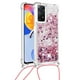 thumbnail image 3 of Funda FOXDOCK para Xiaomi Redmi Note 11 Pro 4G/5G con Cuerda Ajustable, Brillo Líquido, Protección Antigolpes y Lente – Ideal para Regalo, 3 of 6
