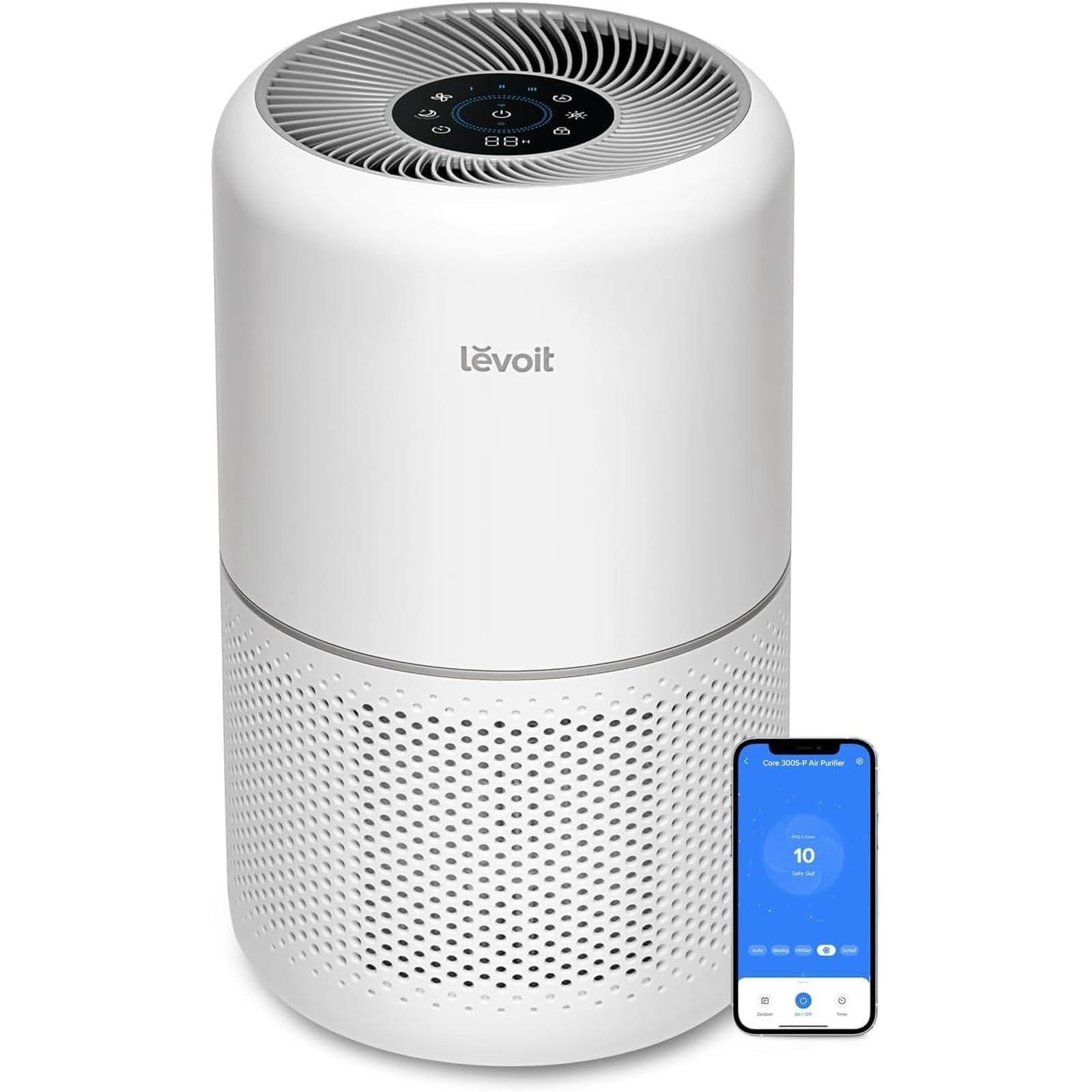 Purificador De Aire Levoit Core300s-p Hepa Sleep Mode Wifi White