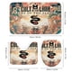 thumbnail image 3 of Culto del cordero-theme 4-Piece Shower Curtain Set with Rugs, Waterproof Bathroom Decor Set Includes Bath Mat, U-Shaped Rug, Toilet Lid Cover and Curtain with Hooks, 3 of 6