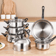 thumbnail image 2 of Set De Ollas De Cocina y Tetera 12 Piezas, 2 of 6