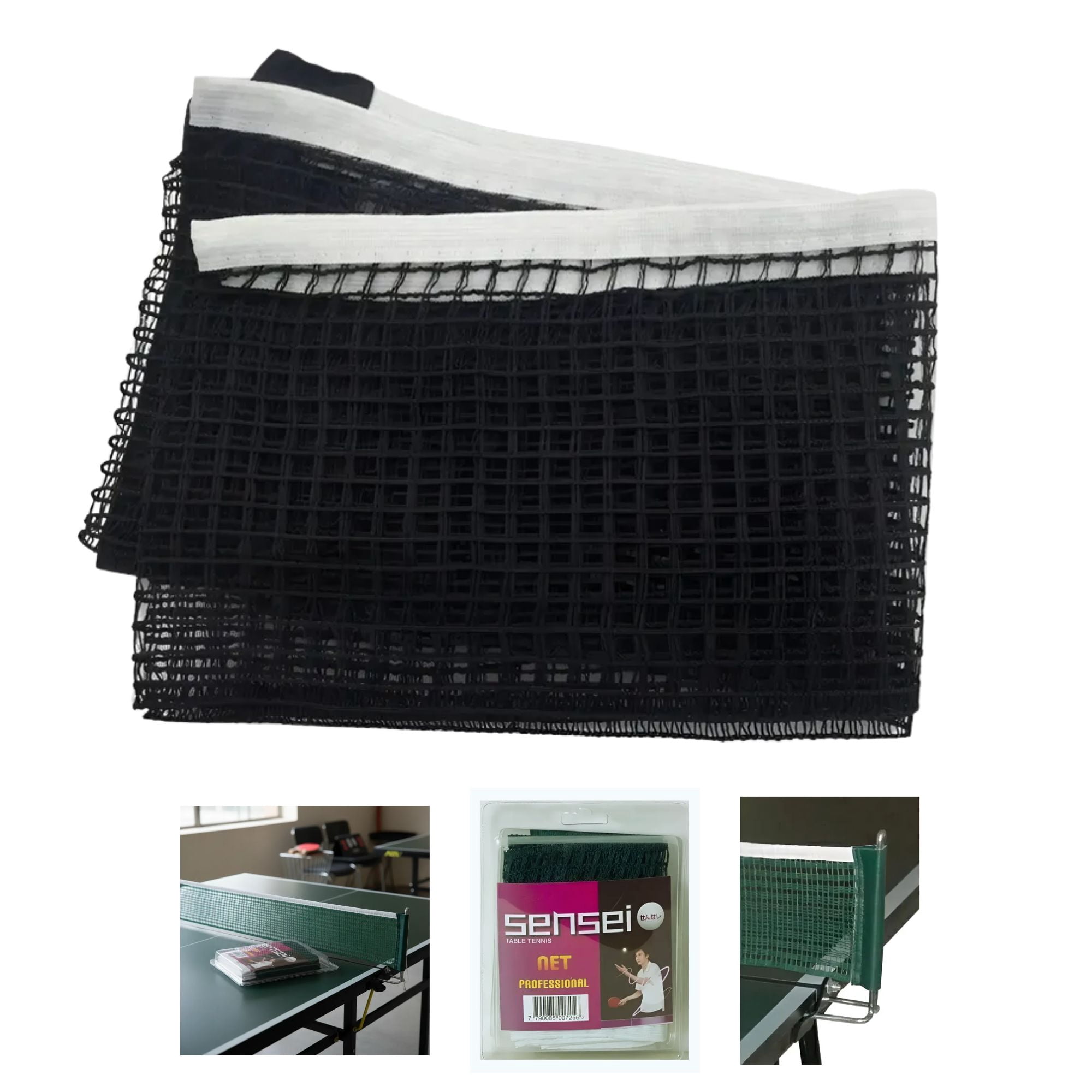 Red Ping Pong Profesional Sensei® Algodón - Tenis De Mesa