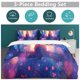 thumbnail image 5 of x451 My Neighbor Totoro Bed Duvet Cover Microfiber Bedding Sets 3D Printed Lightweight 3 Piece Comforter Sets, 1 Duvet Cover And 2 Pillow Shams for Kids Boys Girls 90"x90" jn451, 5 of 5