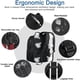 thumbnail image 5 of Mochila de viaje Z-MGKISS extra grande de 50 litros con puerto USB negra, 5 of 7