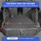 thumbnail image 5 of Alfombrilla de maletero Cargo Liner 4Knines Split para SUV, impermeable, color negro, 5 of 9