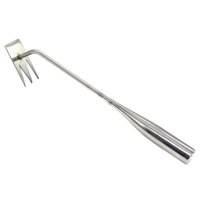 Ioensy - Herramienta De Deshierbe De Jardín, Deshierbe Manual Fuerte Portátil Para Plantación De Granja, Mango De Acero Para Jardinería