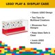thumbnail image 4 of Vitrina Room Copenhagen Lego de 2 niveles, color rojo, 4 of 9
