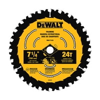 Hoja De Sierra Circular Dewalt Dwa171424B10 Para Madera 24T 7.25 Pulgadas