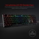thumbnail image 2 of Teclado mecánico para juegos Redragon K556 RGB retroiluminado por LED, 2 of 9