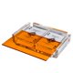 thumbnail image 3 of Porta Barajas Luxe Dominoes 2 Barajas Naranja, 3 of 7