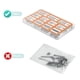 thumbnail image 3 of Kit de herrajes para montaje de TV WALI Universal M4 M5 M6 M8 80 pulgadas, 3 of 8
