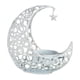 thumbnail image 2 of Candelabro De Metal Eid Mubarak Mantel Party Salón Tealight Candelero Blanco, 2 of 5