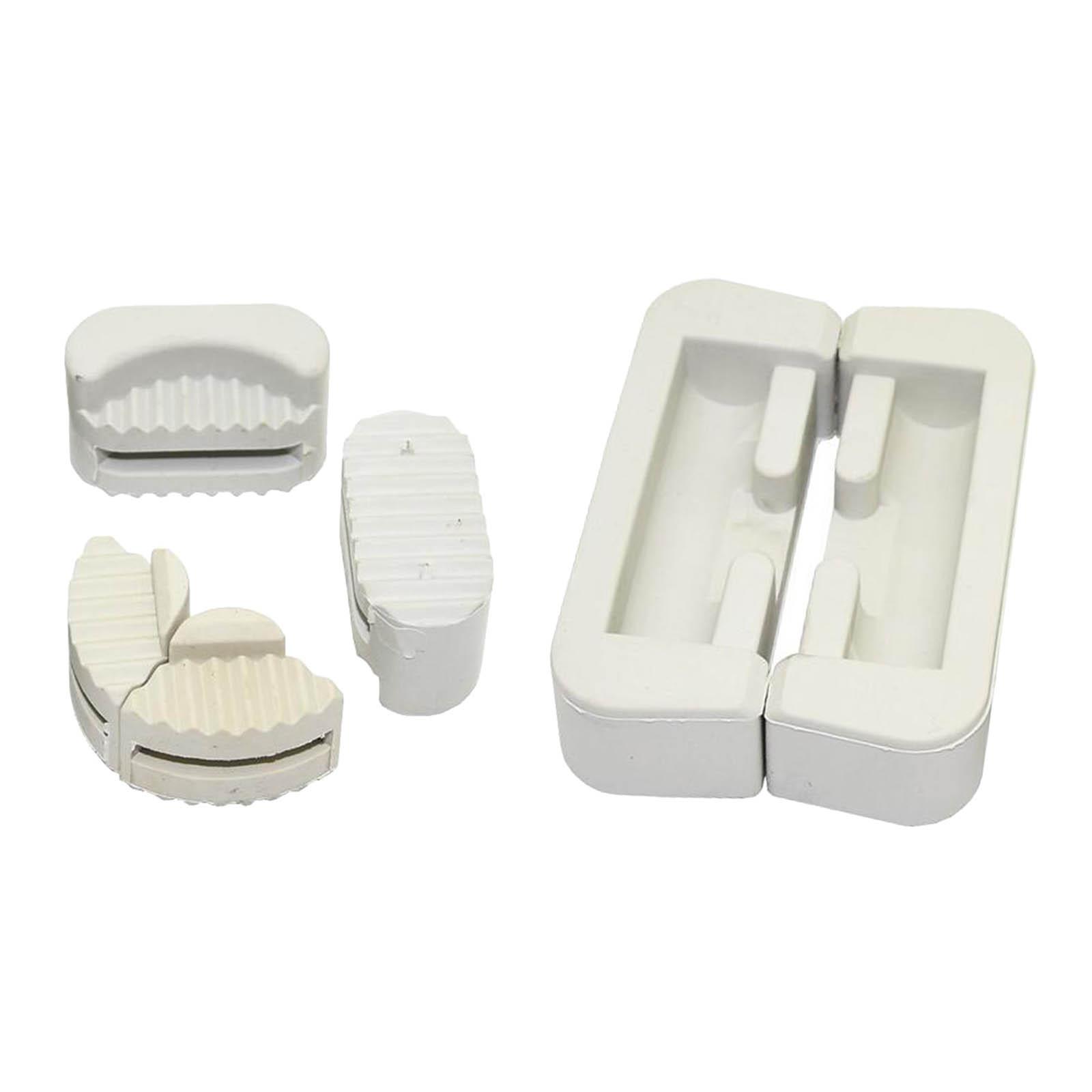 Magideal - 6X Cojines De Goma Para Mesa, Asiento Que Reemplaza El Accesorio A Prueba De Golpes Para Máquina De Coser Industrial, Fácil Instalación, Pieza De Repa