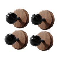 Bothyi - Gancho De Pared Para Colgar Sombreros, Chaquetas, Gorros, Decoración Del Hogar, 4 Unidades