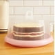 thumbnail image 4 of Porta Torta / Kuchen / Frutas Rosado Con Tapa Pvc Multiuso 29 Cm, 4 of 8