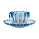 thumbnail image 5 of Lotus Bowl Fruit Bowl Patrón De Flores Para El Día De La Madre Navidad Inauguración De La Casa Azul, 5 of 5