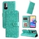 thumbnail image 4 of Funda tipo cartera FOXDOCK para Xiaomi Redmi Note 10 5G , diseño girasol en relieve, cuero PU, cierre magnético, soporte y tarjetero, 4 of 5