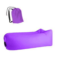 Genérico - Sofá Inflable Portátil Tumbona Banano Camping Aire Libre Morado