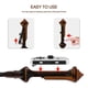 thumbnail image 2 of Accesorios Deportivos Switch: Game Sword para Chambara, Tears Of The Kingdom y Skyward Sword HD - Compatible con Nintendo Switch, incluye 12 ranuras para tarjetas de juego.-Marrón, 2 of 8