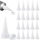 thumbnail image 1 of Tapas aplicadoras Zhehao pack de 20 4,2 x 1,8 cm blancas, 1 of 7