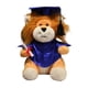thumbnail image 3 of Graduation Lion Doll Crafting Animal De Peluche Para Amigos Party De La Fiesta Favores Azules, 3 of 5