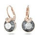 thumbnail image 1 of Pendientes Swarovski Bella Gris Oro Rosa, 1 of 3