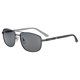 thumbnail image 4 of Gafas de sol Breed Gotham polarizadas en color gris grisáceo y plateado, 4 of 10