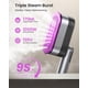 thumbnail image 2 of ‎2-in-1 Handheld Steamer and Iron for Clothes, 1000W Travel Steamer with Ceramic Soleplate, 9s Fast Heat-Up, Leak-Proof 170mL Tank, Self-Clean, Portable Wrinkle Remover for Home & Travel, 120V, 2 of 4