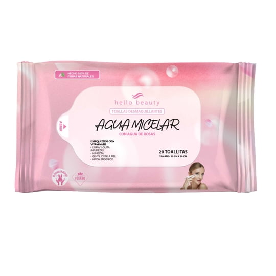 Toalla Desmaquillante 20 Un Hello Beauty