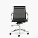 thumbnail image 1 of Silla Oficina Carson Media Negro, 1 of 6