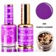 thumbnail image 2 of Set de esmaltes de uñas DAISY DND DC Purples Gel Polish con purpurina, 2 of 2