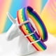 thumbnail image 2 of Pulsera arcoíris LGBT para gays, lesbianas y LGBTQ. Pulseras para hombres y mujeres. Paquete de 2 unidades., 2 of 7