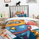thumbnail image 1 of 3D Cartoon Animal Pattern Quilt Cover Set Ropa de Cama Set Funda Nórdica Fundas de almohada, 1 of 3