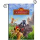 thumbnail image 1 of Bandera de Jardín Temática La Guardia del León Desmarcar 28cm x 45cm, 1 of 5