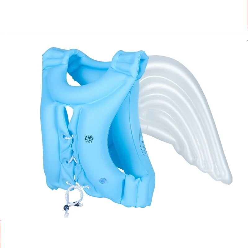 Defensor - Chaleco Flotador Con Alas, Natación, Piscina Talla L Celeste