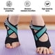 thumbnail image 4 of Zapatillas de yoga, zapatillas de pilates de suela blanda para mujer, calcetines de yoga para entrenamiento de cinco dedos, zapatillas y calcetines sin espalda para baile, 4 of 5